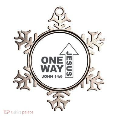 One Way Jesus Christian Ornament