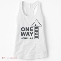 One Way Jesus Christian Women's Tank Top thumb 0