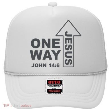 One Way Jesus Christian Hat
