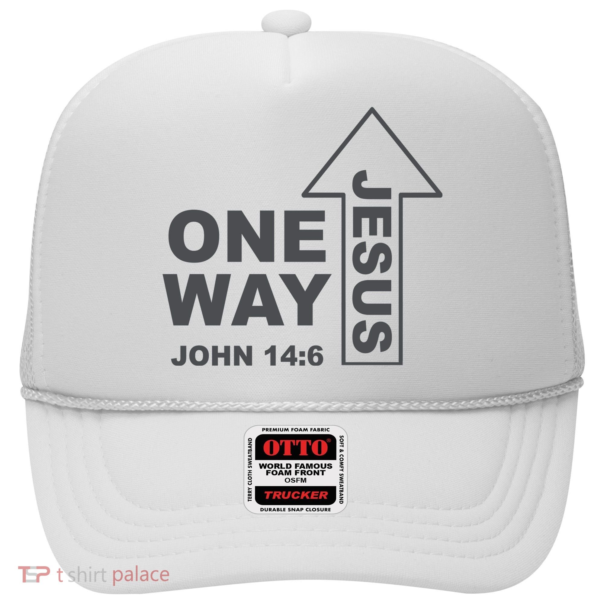 One Way Jesus Christian Hat