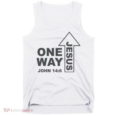 One Way Jesus Christian Tank Top