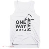 One Way Jesus Christian Tank Top thumb 0