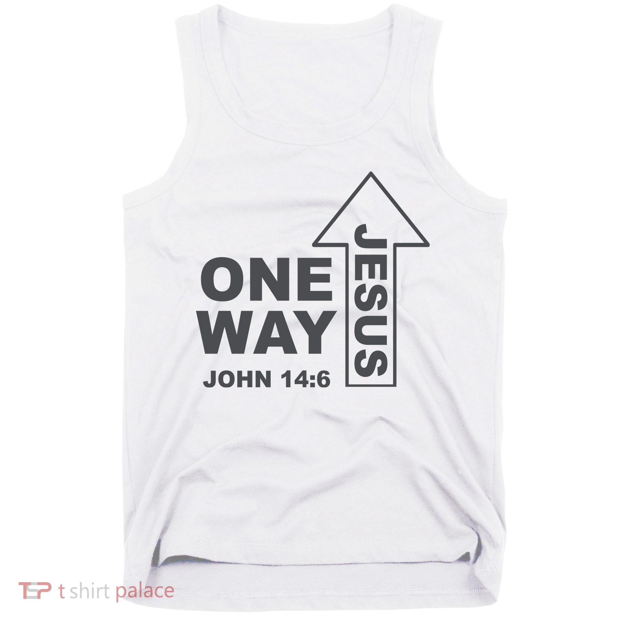 One Way Jesus Christian Tank Top