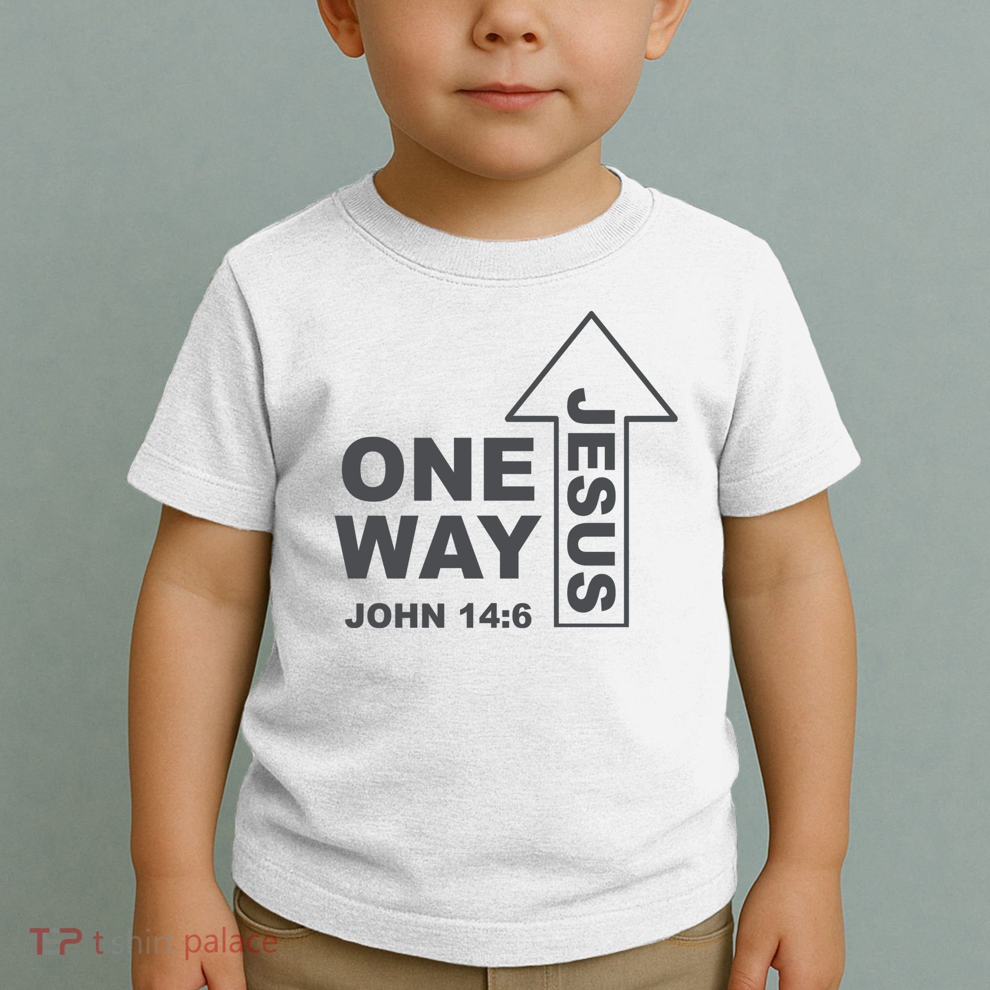 One Way Jesus Christian Toddler T-Shirt
