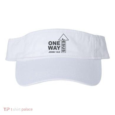 One Way Jesus Christian Visor