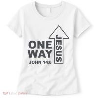 One Way Jesus Christian Women's T-Shirt thumb 0
