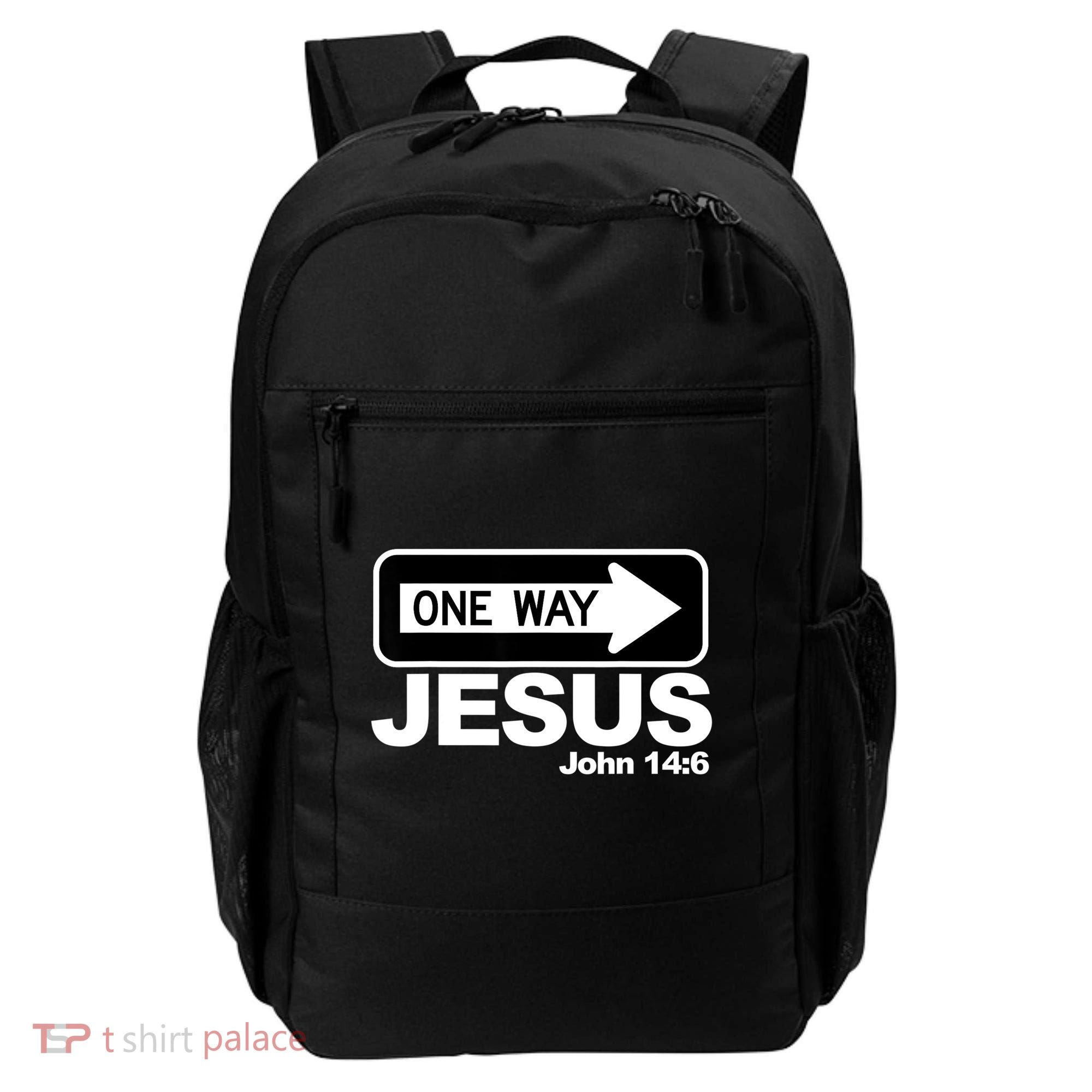 One Way John 146 Jesus Backpack