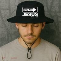 One Way John 146 Jesus Bucket Hat thumb 2