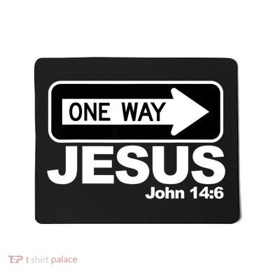 One Way John 146 Jesus Mousepad