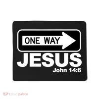 One Way John 146 Jesus Mousepad thumb 0