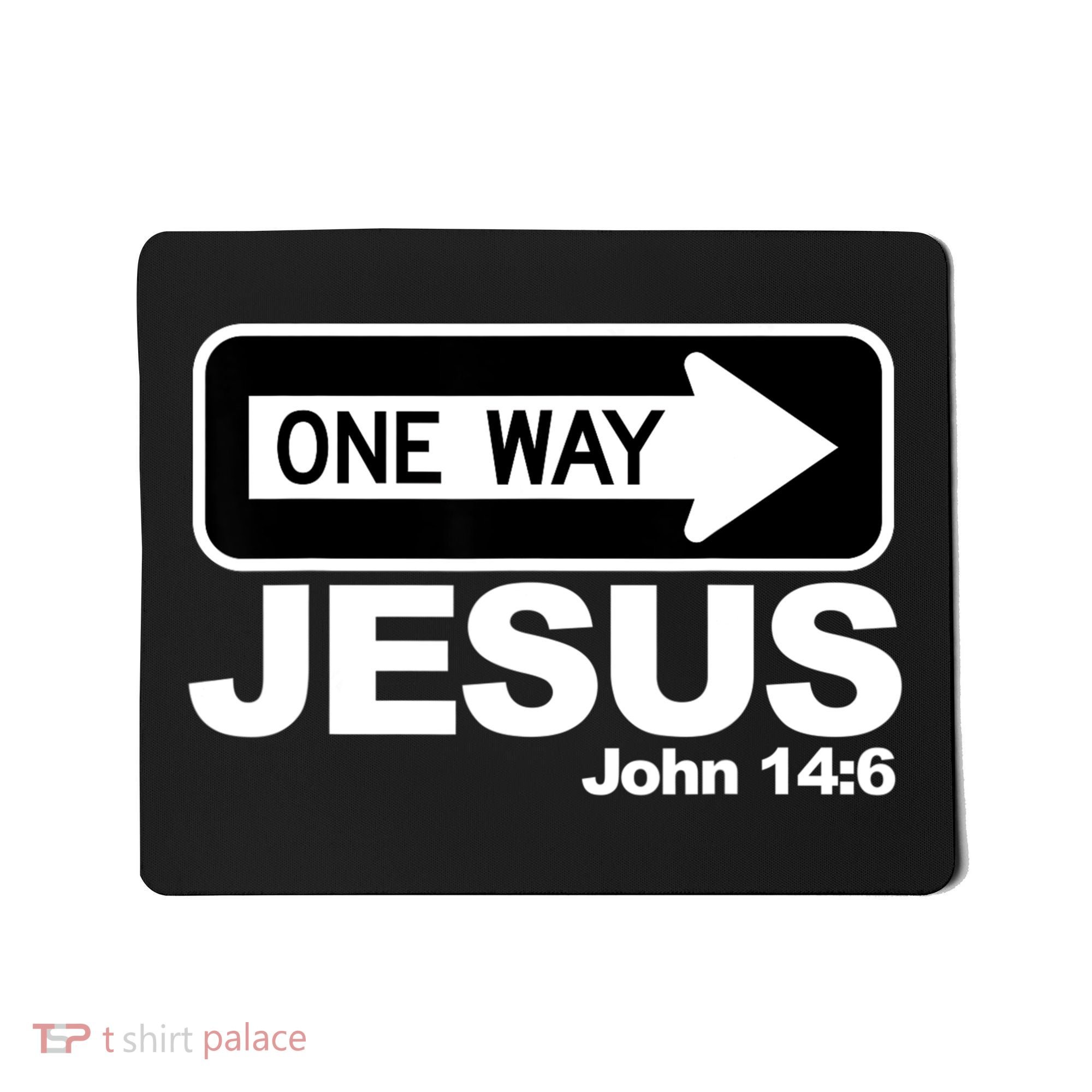 One Way John 146 Jesus Mousepad