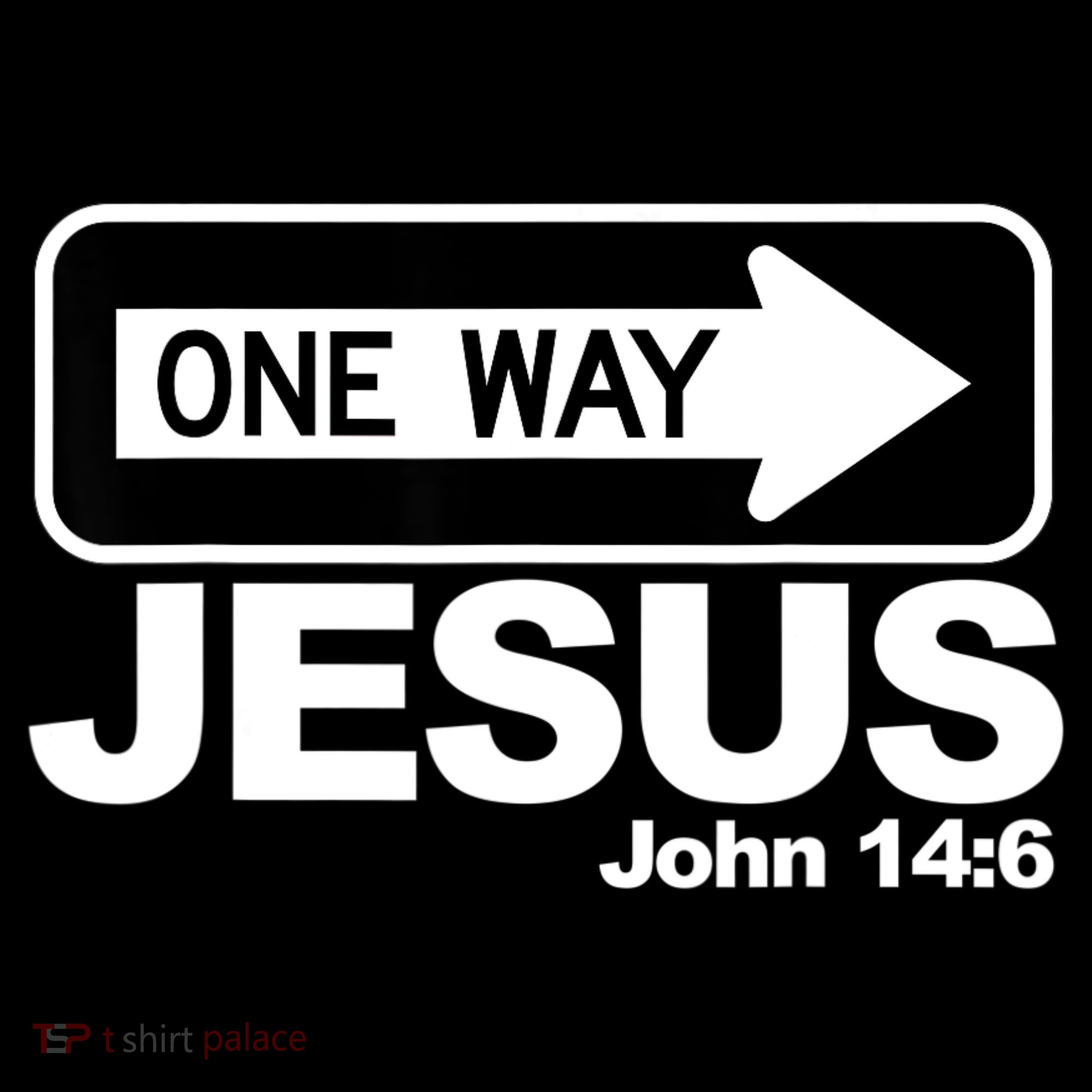 One Way John 146 Jesus Mousepad