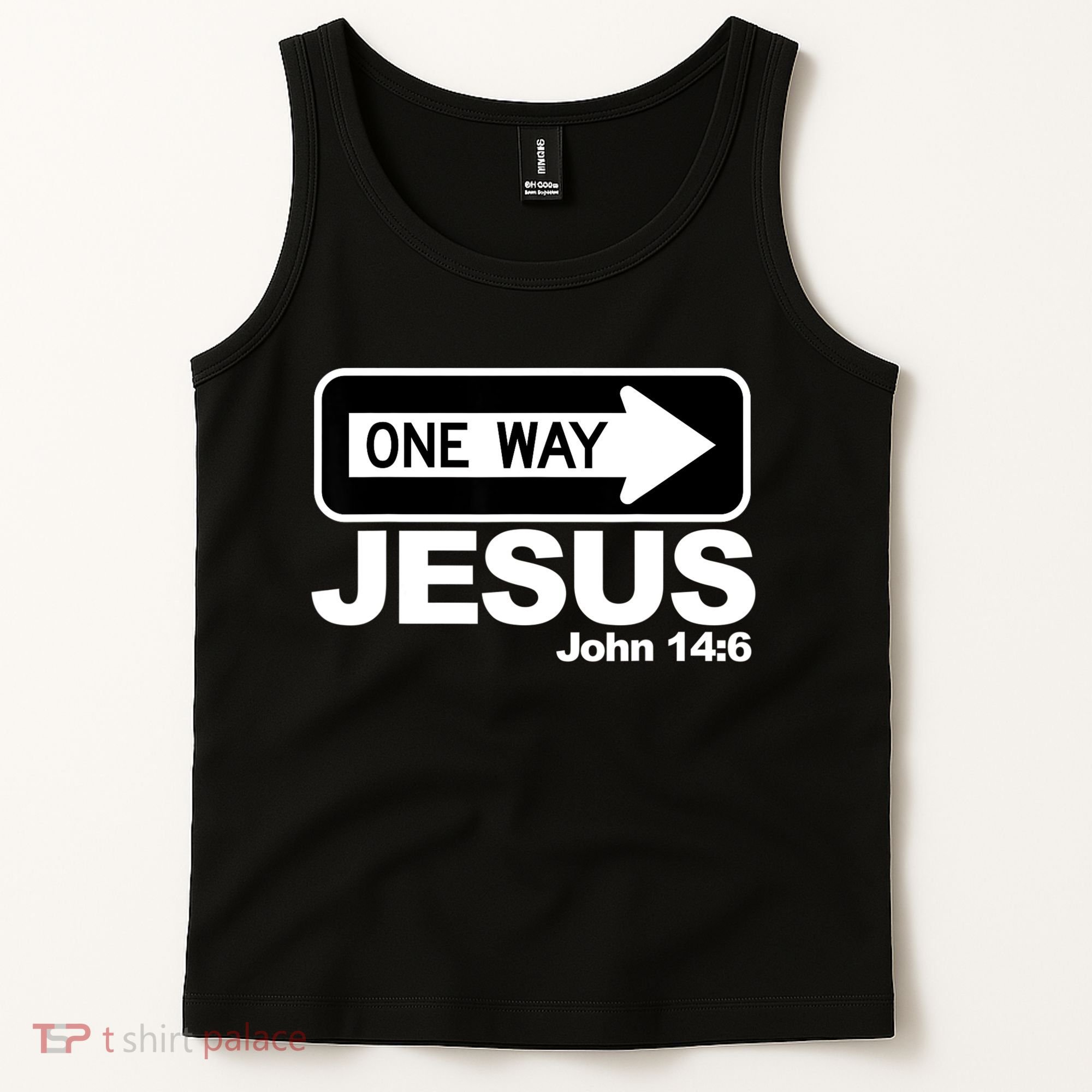 One Way John 146 Jesus Tank Top