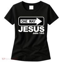 One Way John 146 Jesus Women's T-Shirt thumb 0