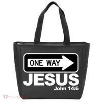 One Way John 146 Jesus Tote Bag thumb 0