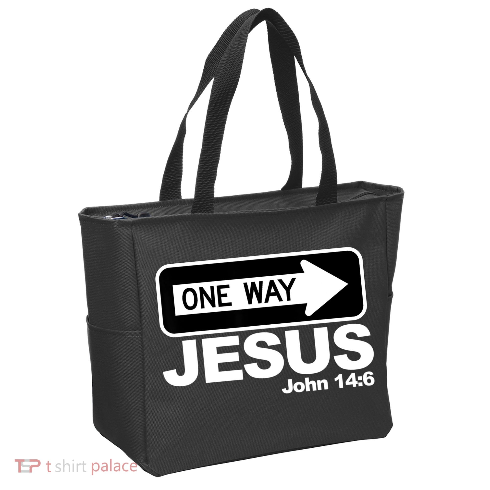 One Way John 146 Jesus Tote Bag