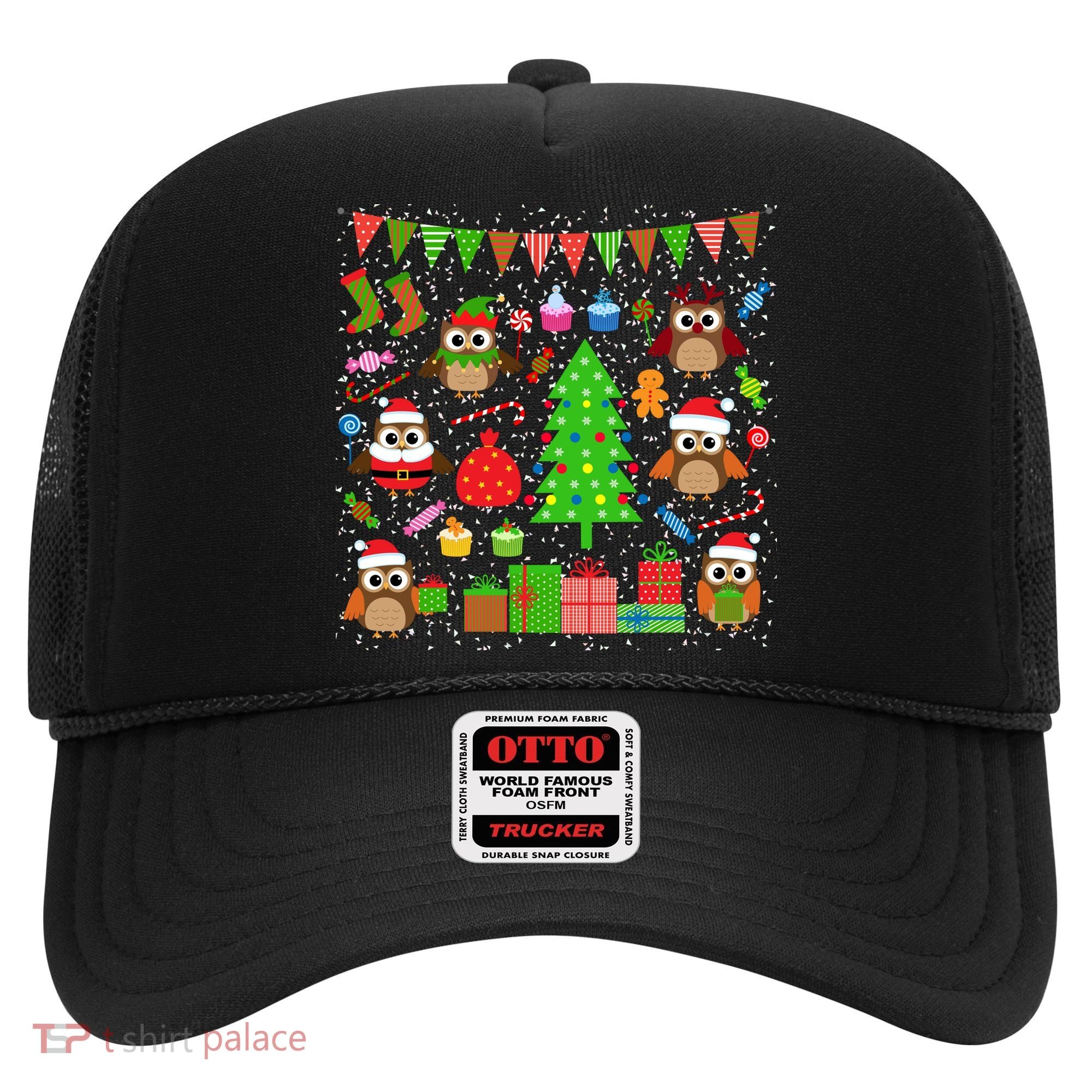 Owl Christmas Party Mashup Hat