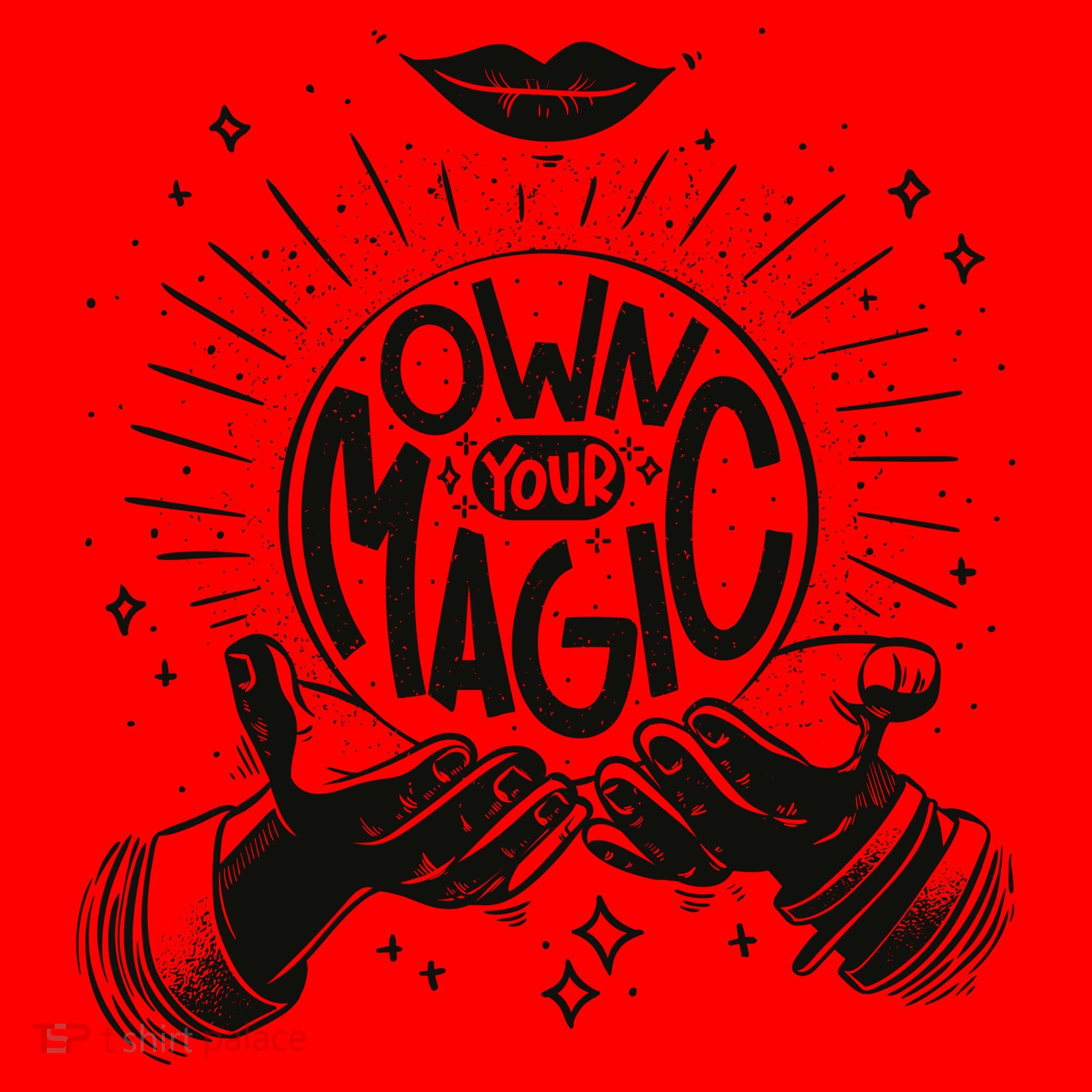 Own Your Magic Santa Hat