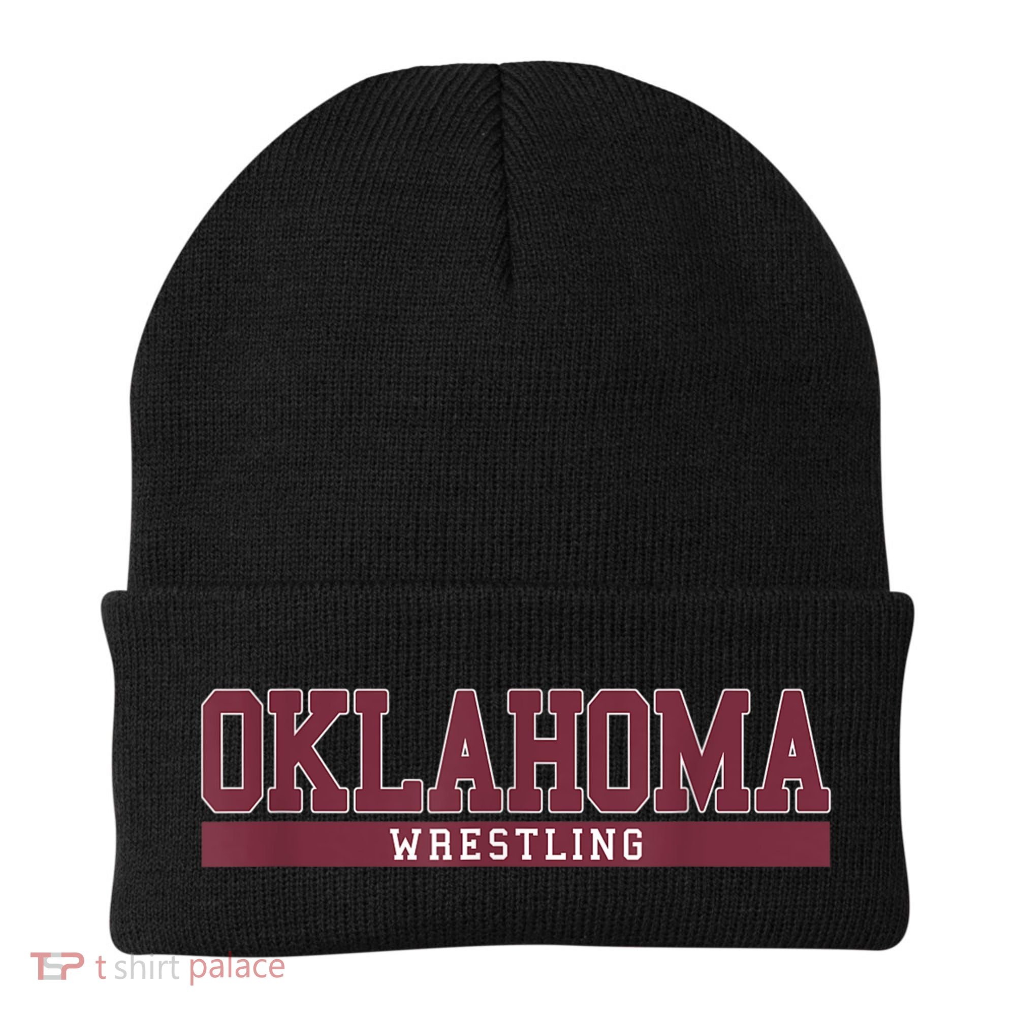 Oklahoma Wrestling Beanie