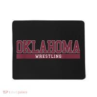 Oklahoma Wrestling Mousepad thumb 0