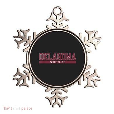 Oklahoma Wrestling Ornament