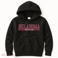 Oklahoma Wrestling Kids Hoodie thumb 0