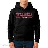 Oklahoma Wrestling Kids Hoodie thumb 4