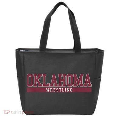 Oklahoma Wrestling Tote Bag