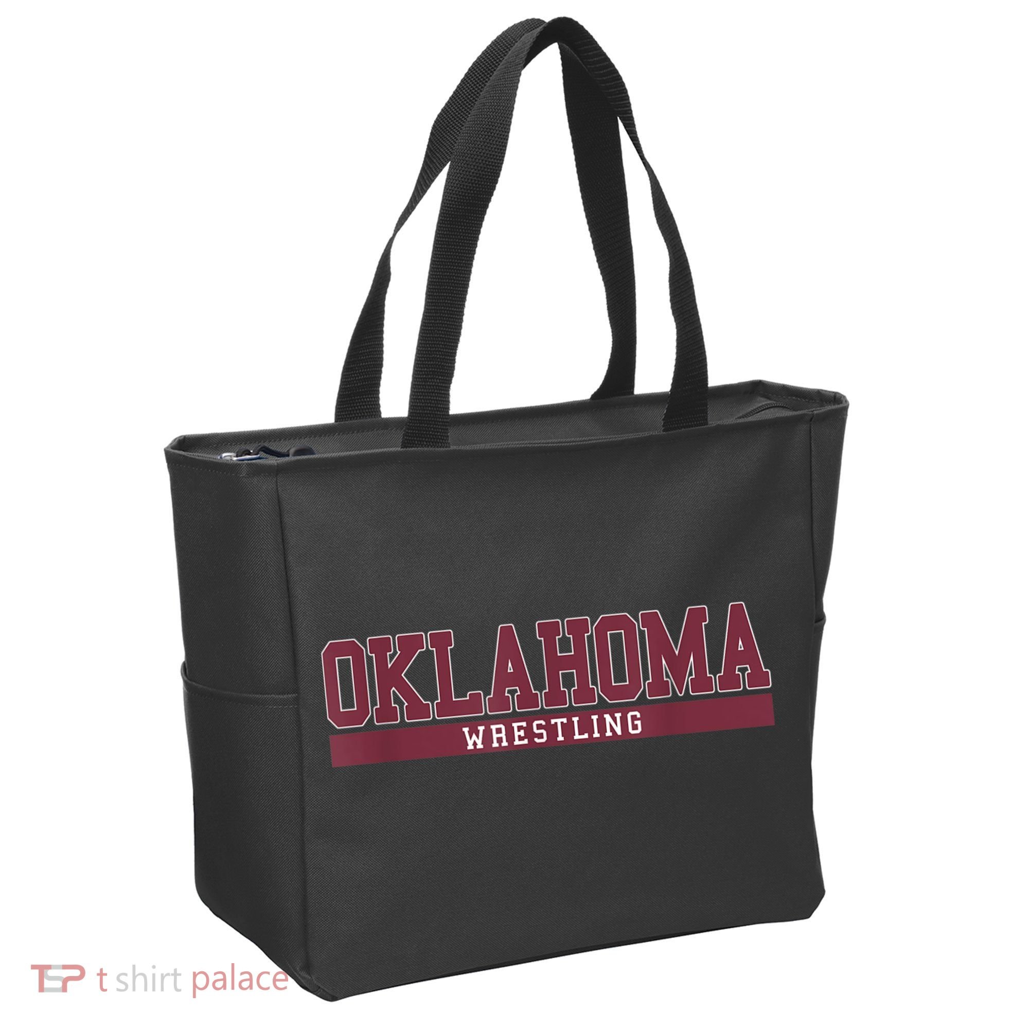 Oklahoma Wrestling Tote Bag