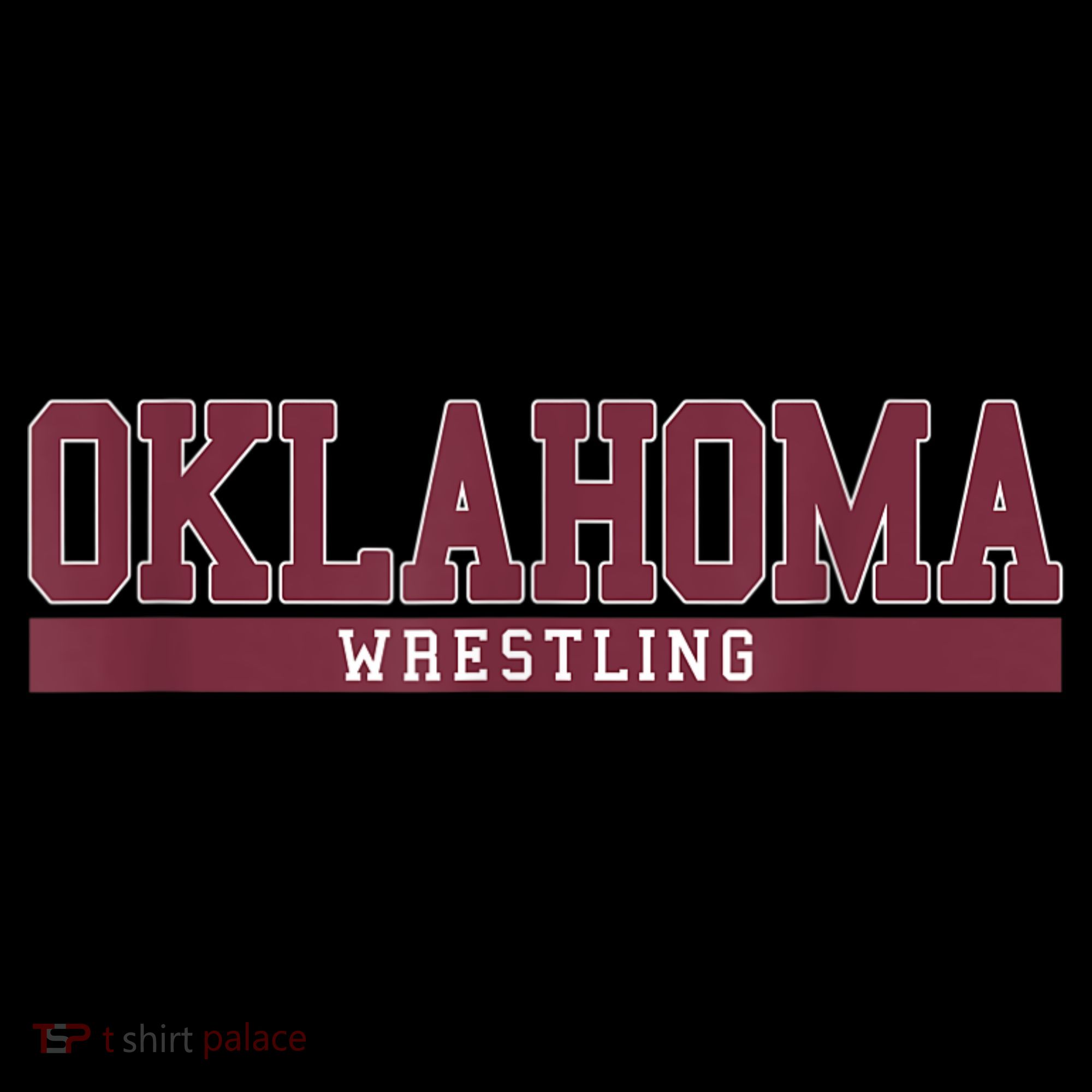 Oklahoma Wrestling Tote Bag