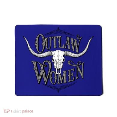 Outlaw Woman Mousepad