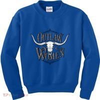 Outlaw Woman Kids Sweatshirt thumb 0
