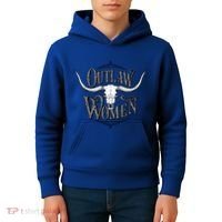 Outlaw Woman Kids Hoodie thumb 4