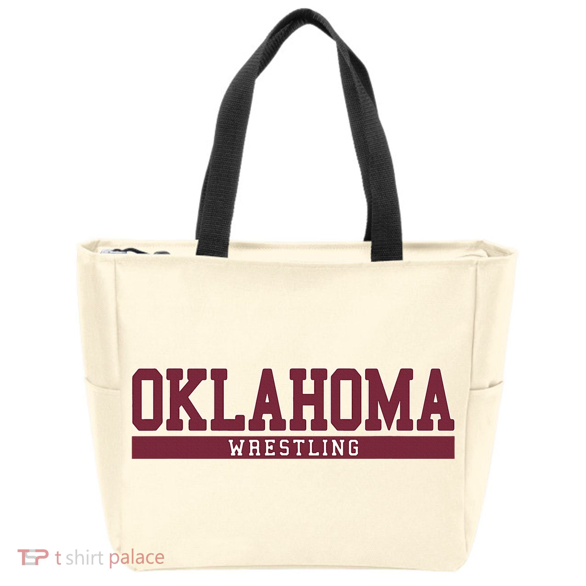 Oklahoma Wrestling Tote Bag