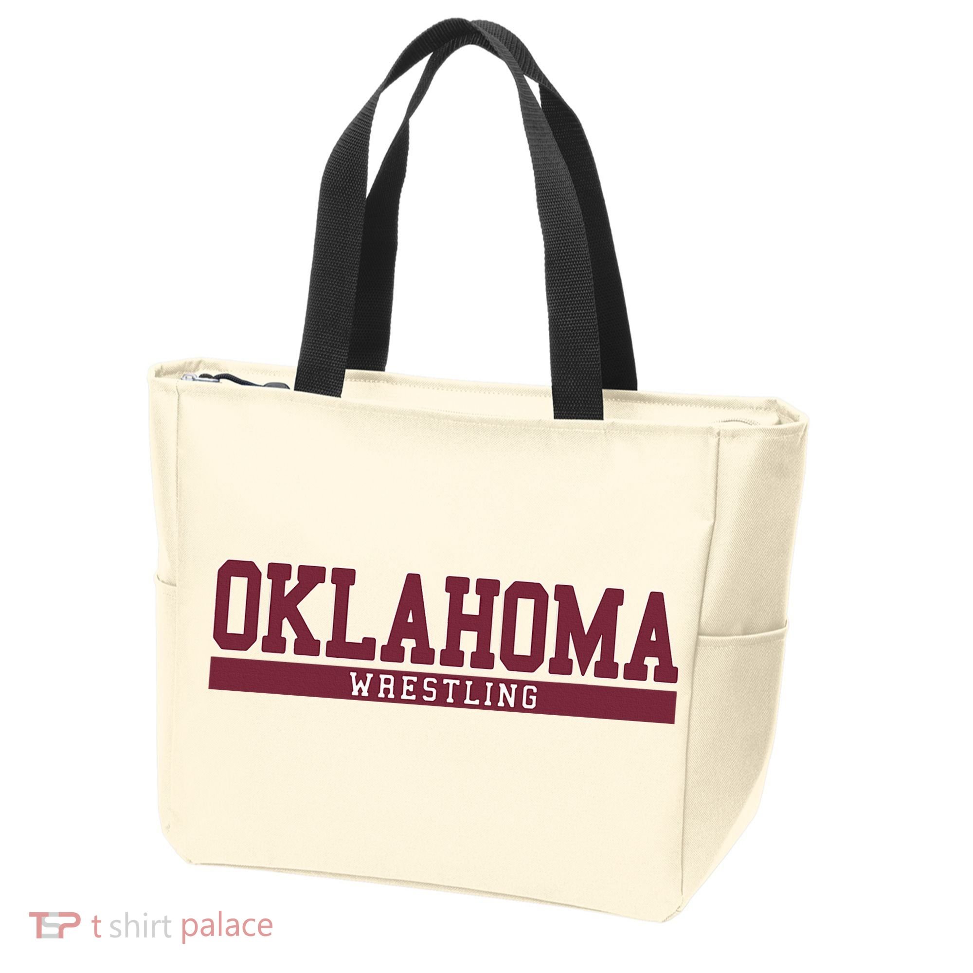 Oklahoma Wrestling Tote Bag