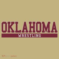 Oklahoma Wrestling Mousepad thumb 1