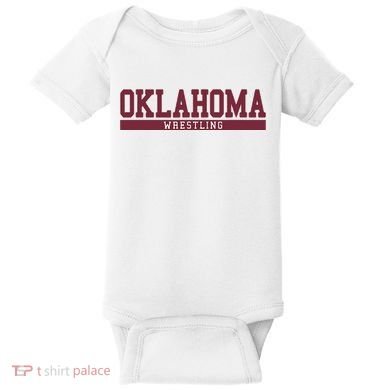 Oklahoma Wrestling Baby Bodysuit