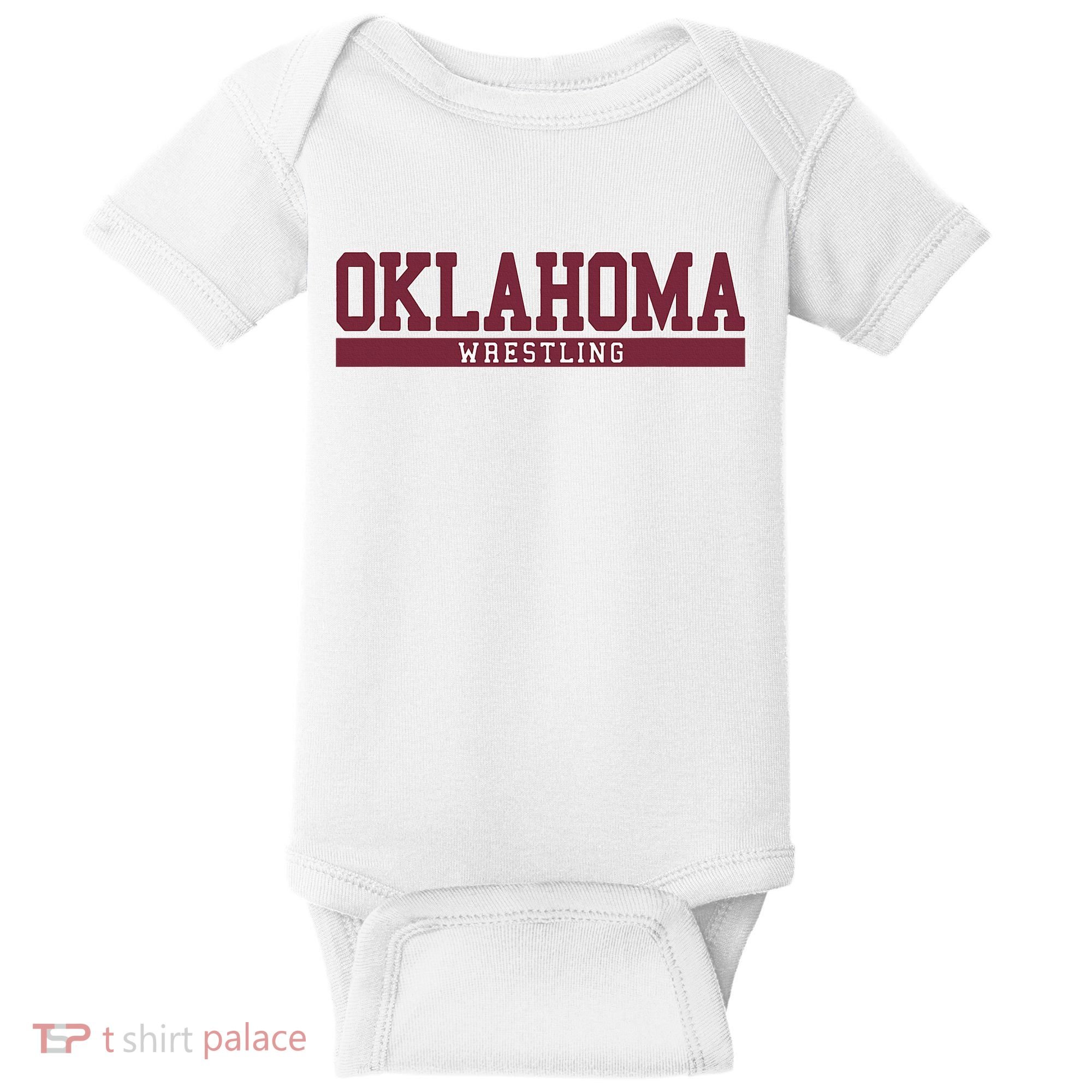 Oklahoma Wrestling Baby Bodysuit