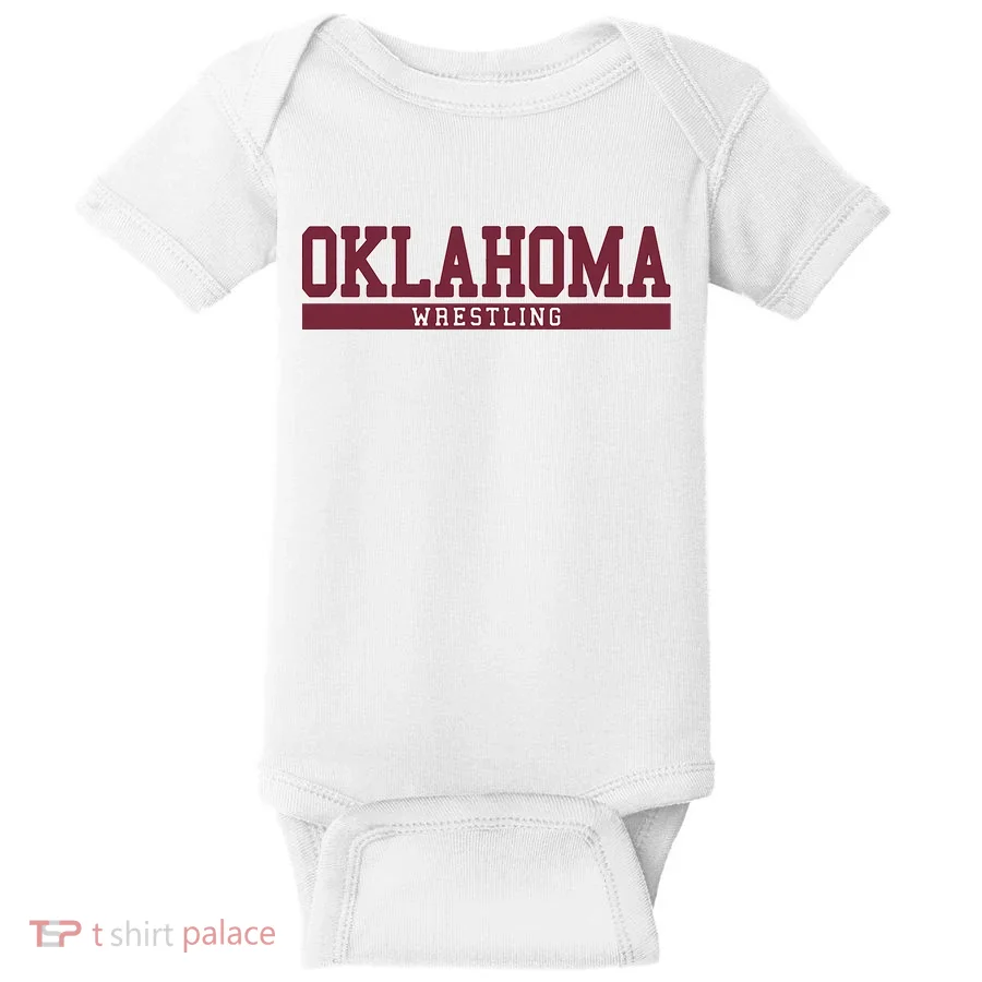 Oklahoma Wrestling Baby Bodysuit