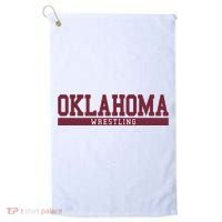 Oklahoma Wrestling Golf Towel thumb 0