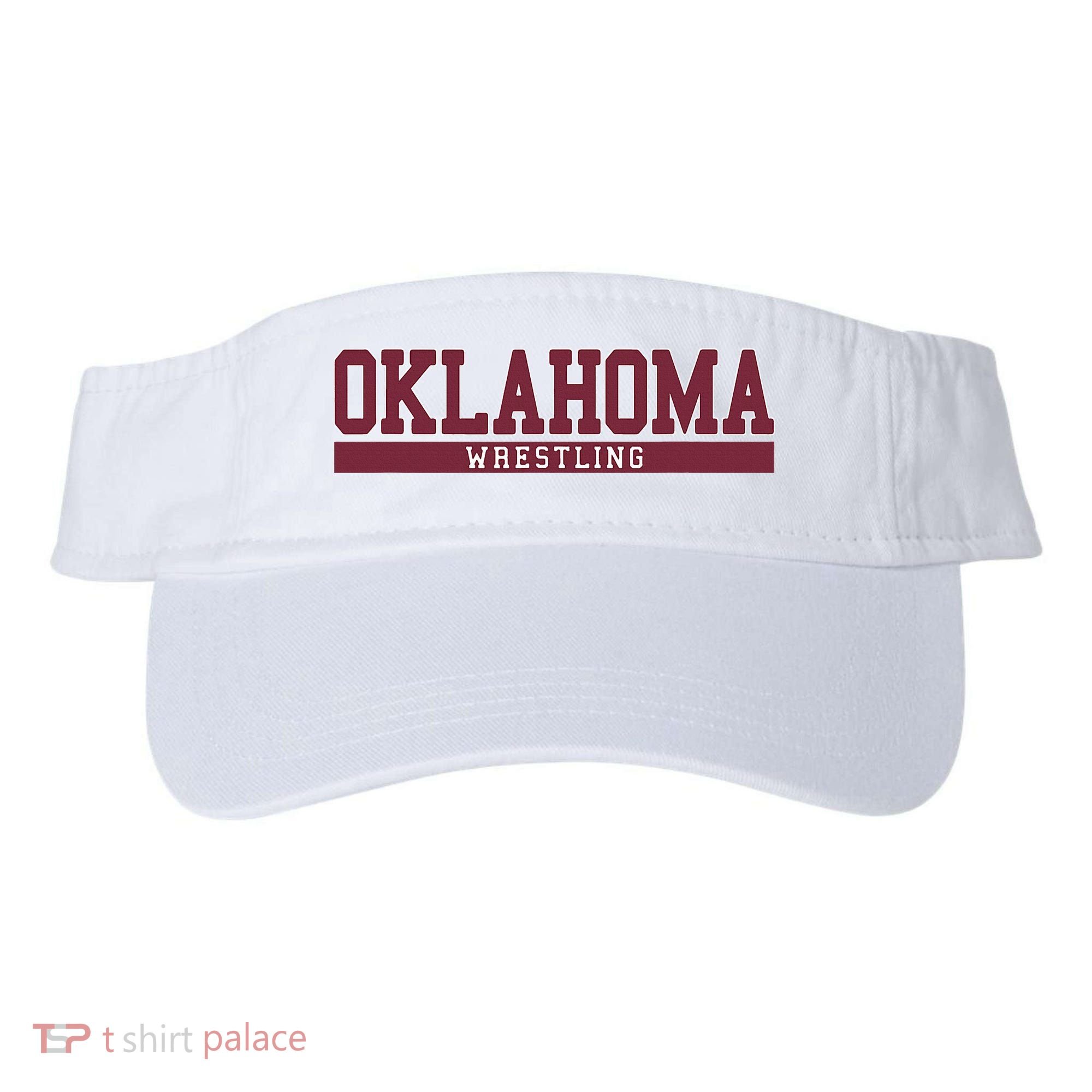 Oklahoma Wrestling Visor