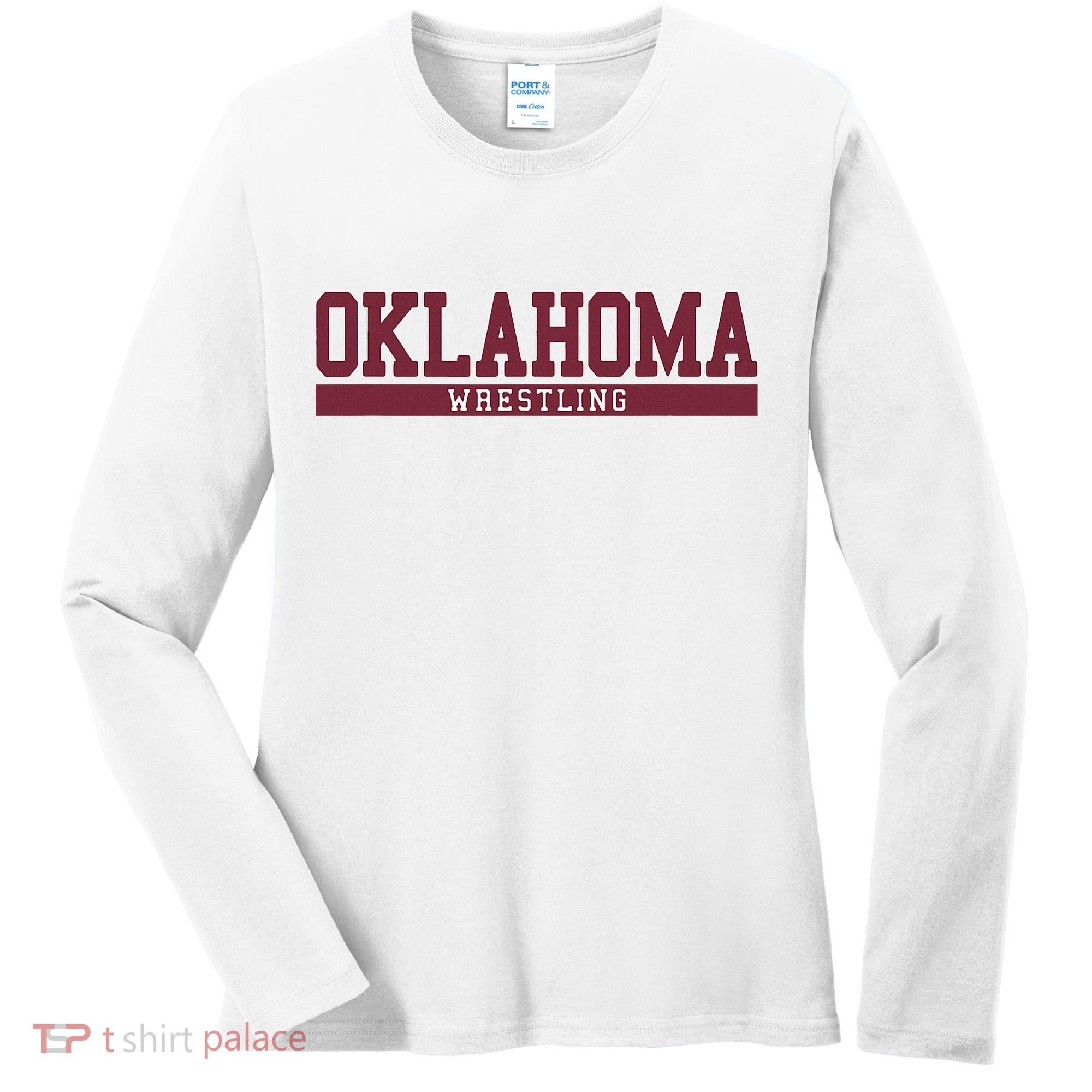 Oklahoma Wrestling Women's Long Sleeve Shirt