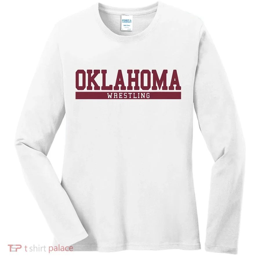 Oklahoma Wrestling Women's Long Sleeve Shirt