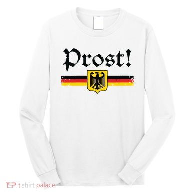 Oktoberfest Women Prost German Beer Festival Long Sleeve Shirt