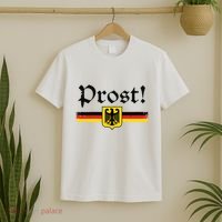 Oktoberfest Women Prost German Beer Festival T-Shirt thumb 2