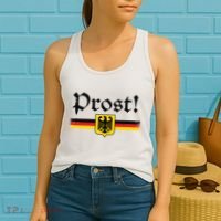 Oktoberfest Women Prost German Beer Festival Women's Tank Top thumb 2
