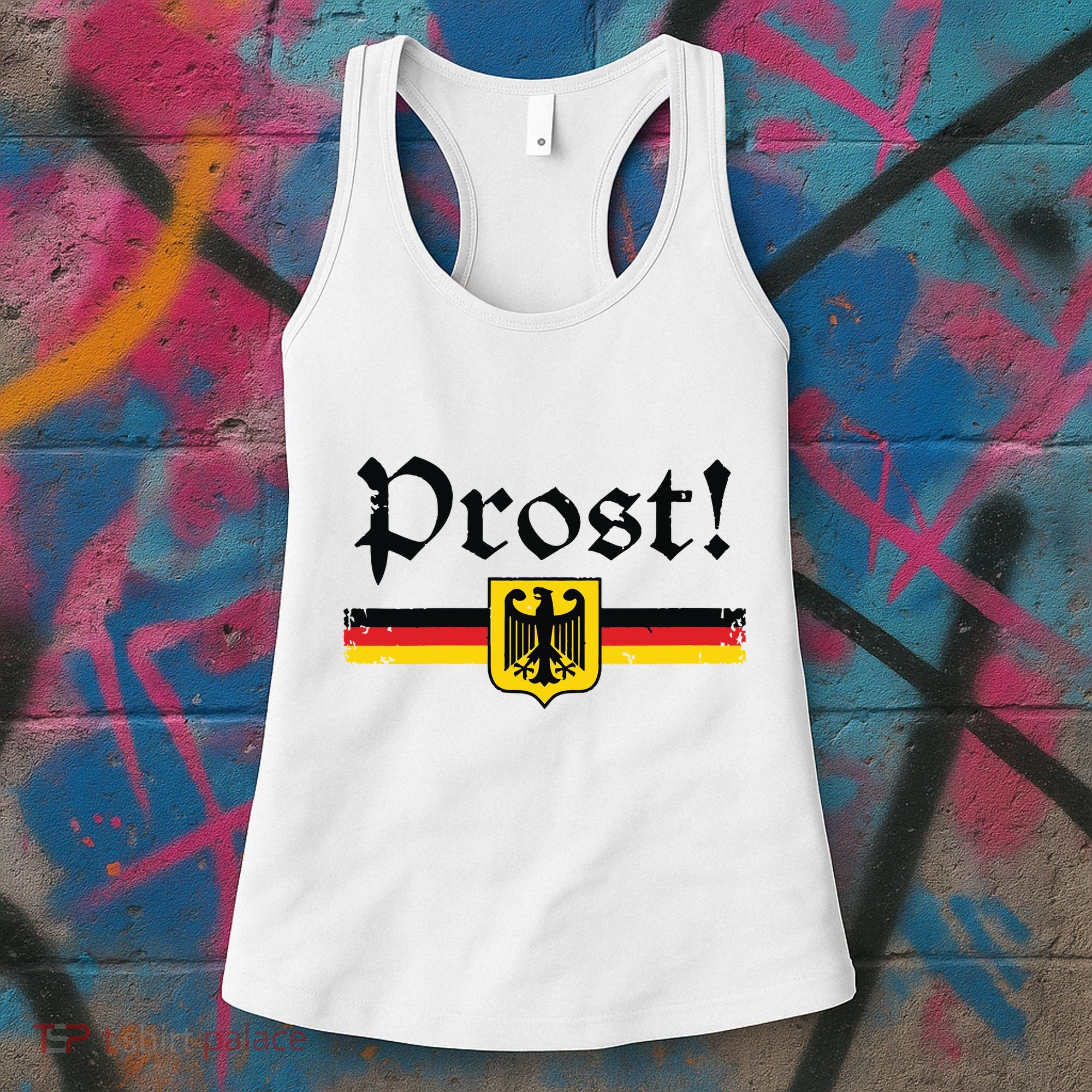 Oktoberfest Women Prost German Beer Festival Women's Tank Top