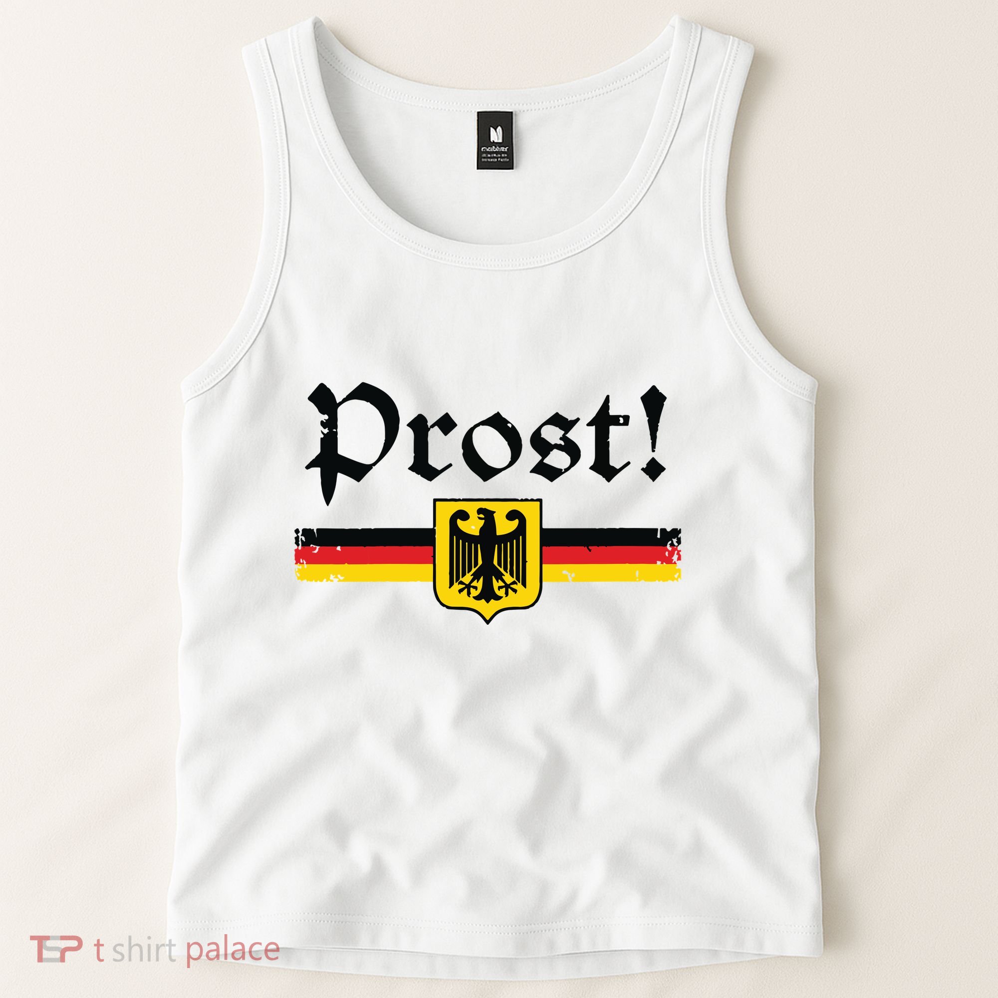Oktoberfest Women Prost German Beer Festival Tank Top