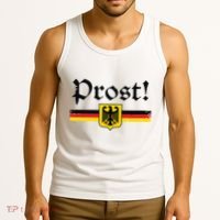 Oktoberfest Women Prost German Beer Festival Tank Top thumb 3