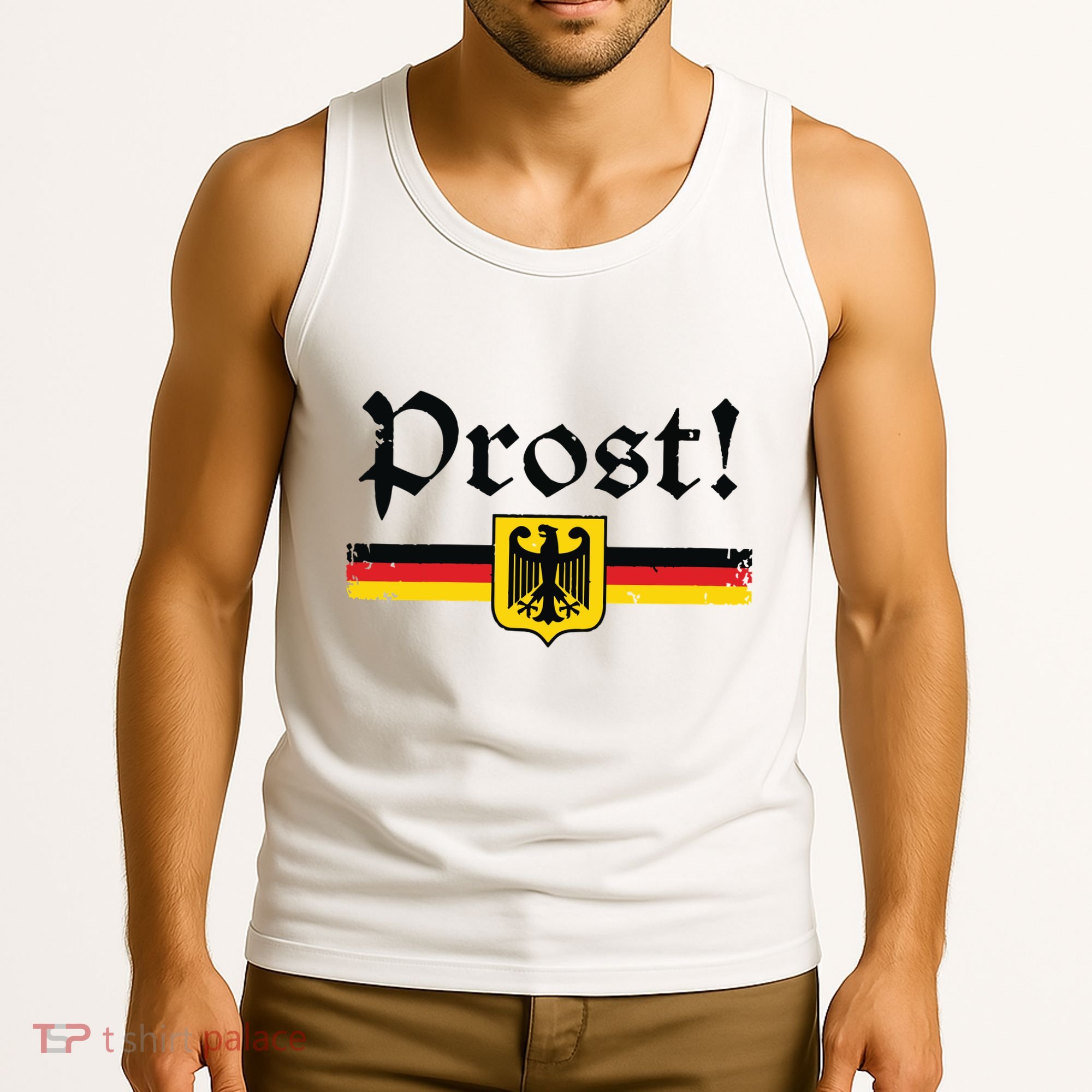 Oktoberfest Women Prost German Beer Festival Tank Top
